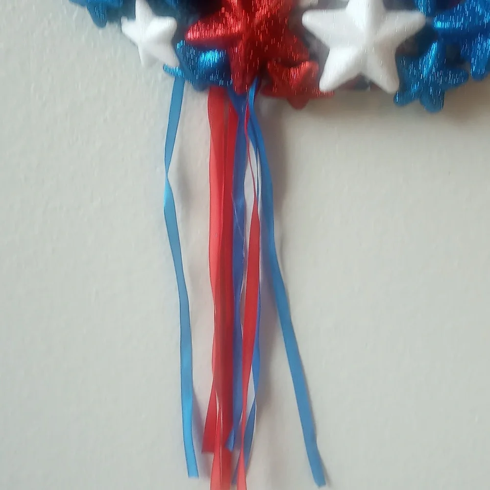 Memorial Day/ Fourth of July Wreath